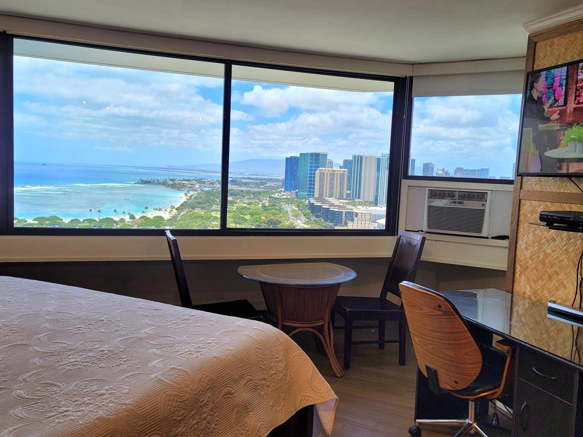 Waikiki Studio Steps To Beach-Mall Free Parking-Wifi هونولولو المظهر الخارجي الصورة