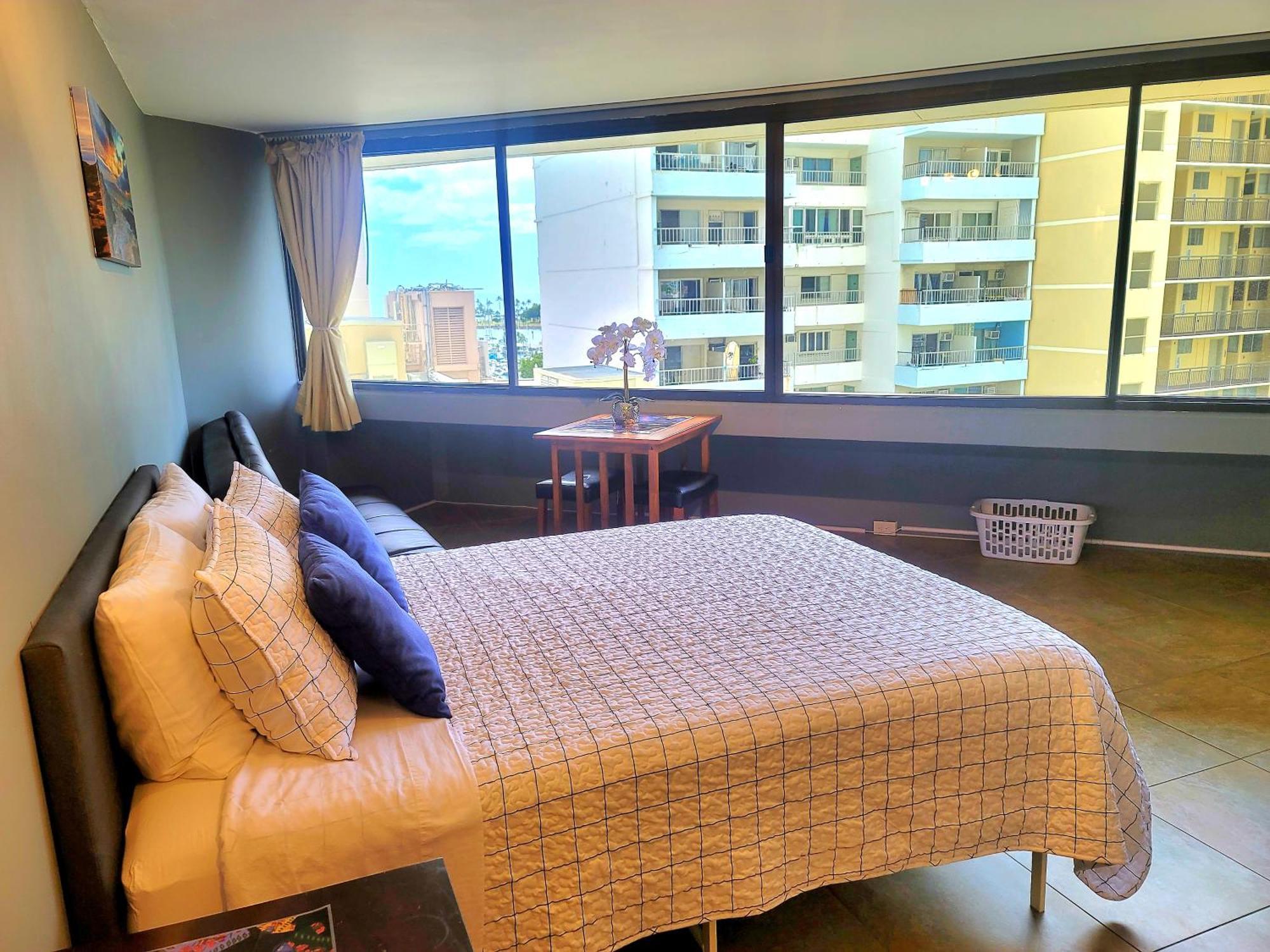 Waikiki Studio Steps To Beach-Mall Free Parking-Wifi هونولولو المظهر الخارجي الصورة